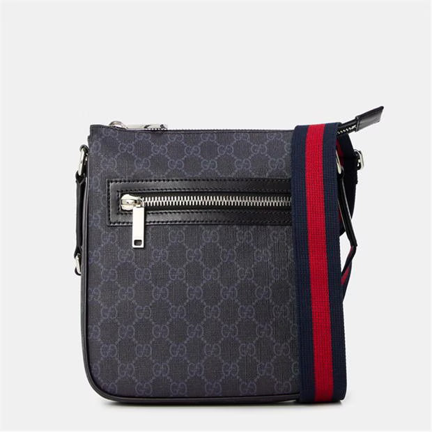Men's GG Cotton Cross-Body Bag