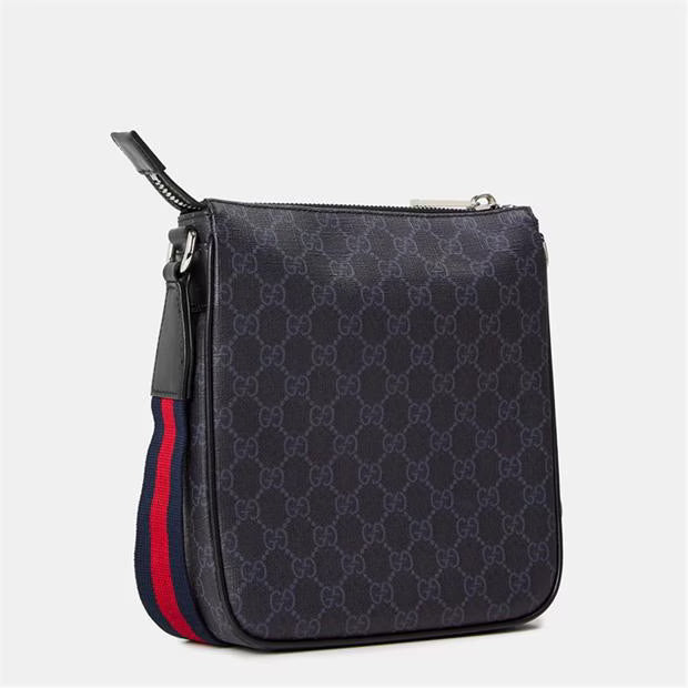 Men's GG Cotton Cross-Body Bag